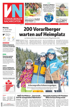Cover of Vorarlberger Nachrichten