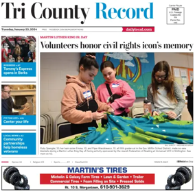 Cover of Tri County Record