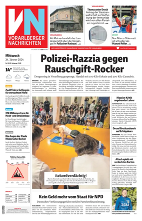 Cover of Vorarlberger Nachrichten