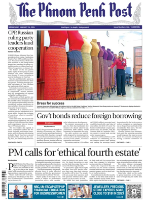 Cover of The Phnom Penh Post