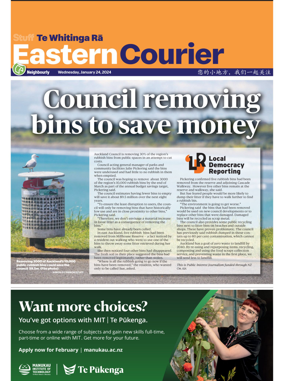 Cover of Eastern Courier
