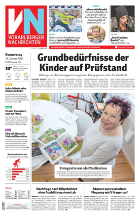 Cover of Vorarlberger Nachrichten