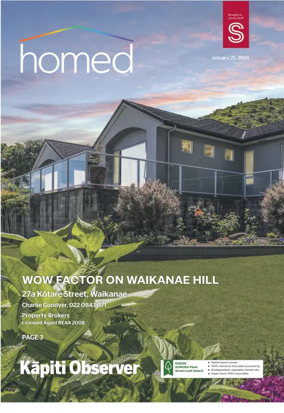 Cover of Homed Kapiti Observer