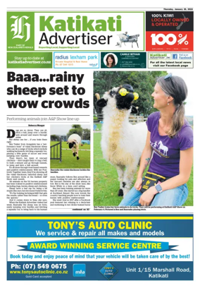 Cover of Katikati Advertiser