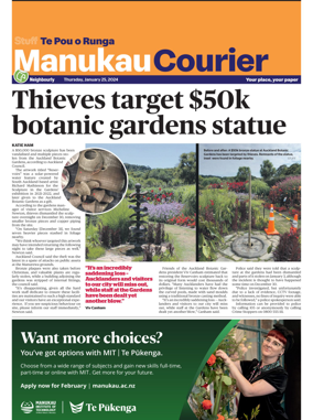 Cover of Manukau Courier