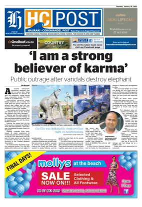 Cover of Waihi Leader