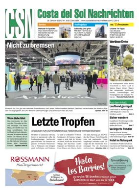 Cover of Costa del Sol Nachrichten