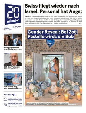 Cover of 20 Minuten - Luzern