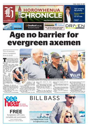 Cover of Horowhenua Chronicle