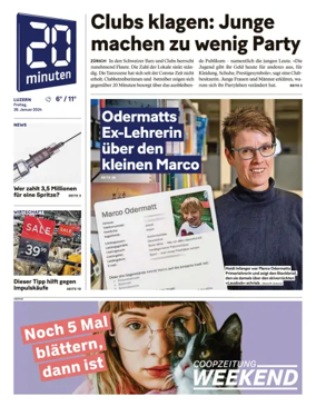 Cover of 20 Minuten - Luzern