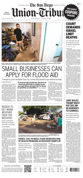 Cover of San Diego Union-Tribune