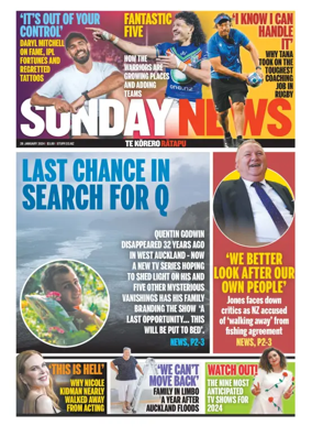 Cover of Sunday News