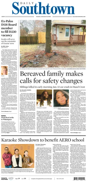 Cover of Daily Southtown (Sunday)