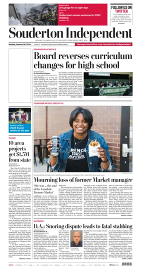 Cover of Souderton Independent