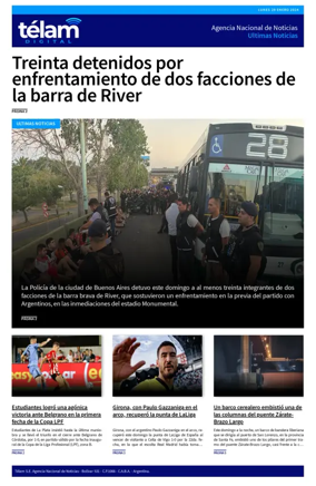 Cover of Telam - Noticias