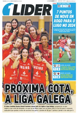 Cover of La Voz de Galicia (Monforte) - Lider