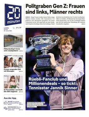 Cover of 20 Minuten - Luzern