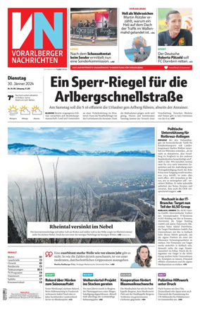 Cover of Vorarlberger Nachrichten