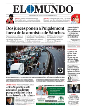 Cover of El Mundo Primera Edición Int