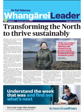 Cover of Whangarei Leader