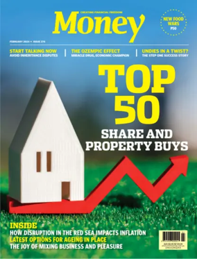 Cover of Money Magazine Australia