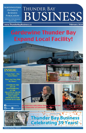 Cover of Thunder Bay Business