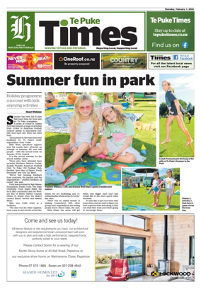 Cover of Te Puke Times