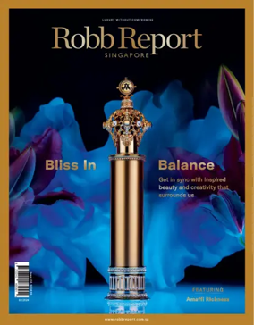 Cover of Robb Report Singapore