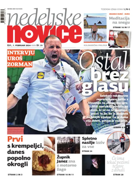 Cover of Nedeljske Novice