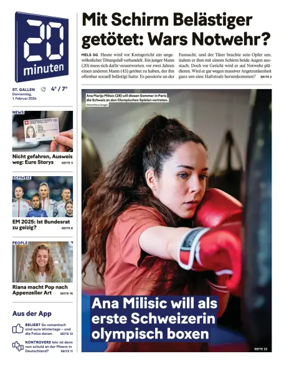 Cover of 20 Minuten - St. Gallen