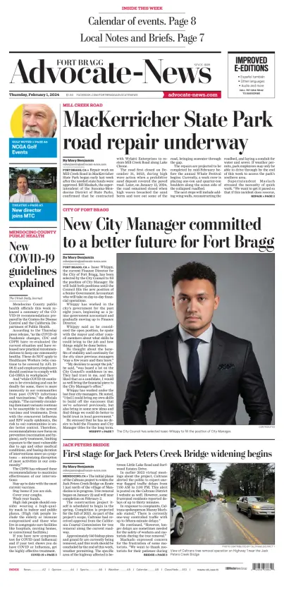 Cover of Fort Bragg Advocate-News