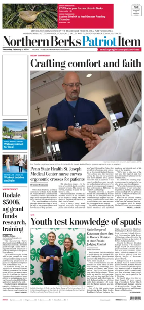 Cover of The Kutztown Area Patriot