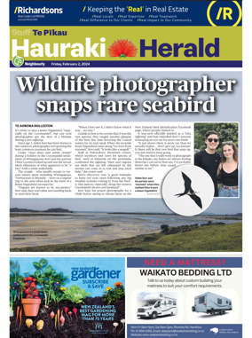 Cover of Hauraki Herald