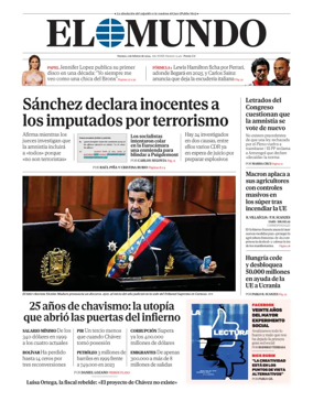 Cover of El Mundo Primera Edición Int