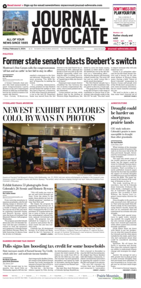 Cover of Journal-Advocate (Sterling)