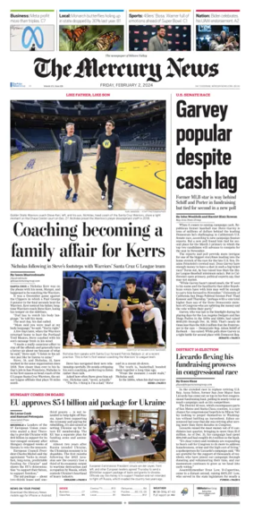 Cover of The Mercury News Weekend