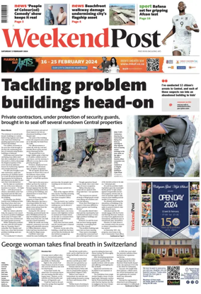 Cover of Weekend Post (South Africa)