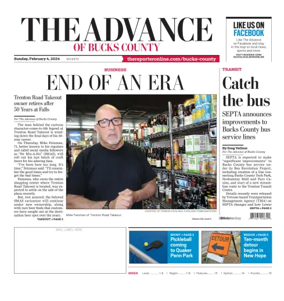 Cover of The Advance of Bucks County