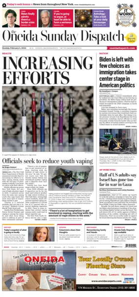 Cover of The Oneida Daily Dispatch (Oneida, NY)