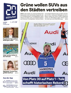 Cover of 20 Minuten - Luzern