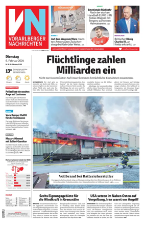 Cover of Vorarlberger Nachrichten