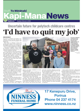 Cover of Kapi-Mana News
