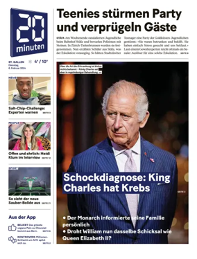 Cover of 20 Minuten - St. Gallen