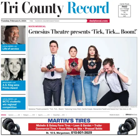 Cover of Tri County Record