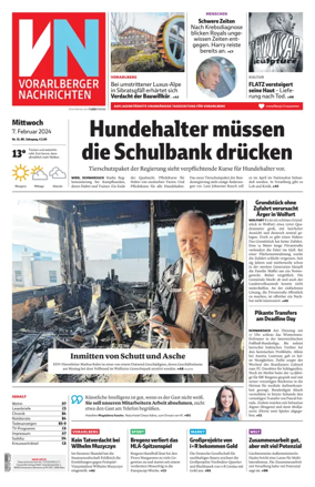 Cover of Vorarlberger Nachrichten