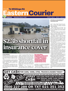 Cover of Eastern Courier