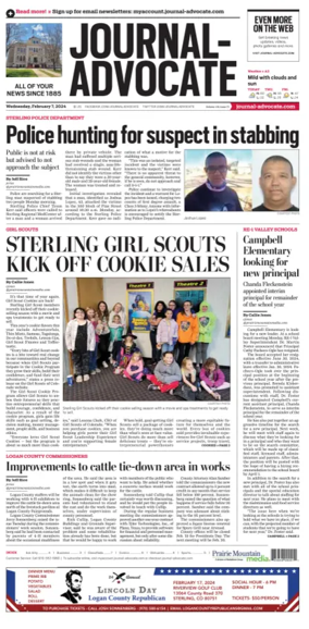 Cover of Journal-Advocate (Sterling)