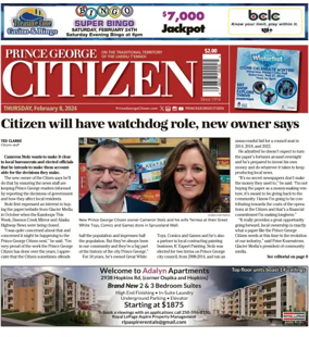 Cover of The Prince George Citizen