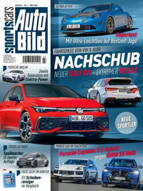 Cover of Auto BILD Sportscars (Germany)