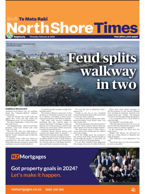 Cover of North Shore Times